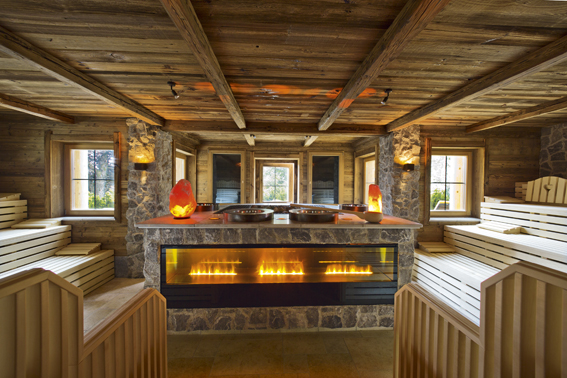 Cozy sauna