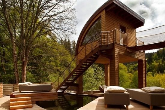 Sauna in Colroy la Roche, France.